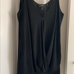 Theory women’s black Silk tank top size small